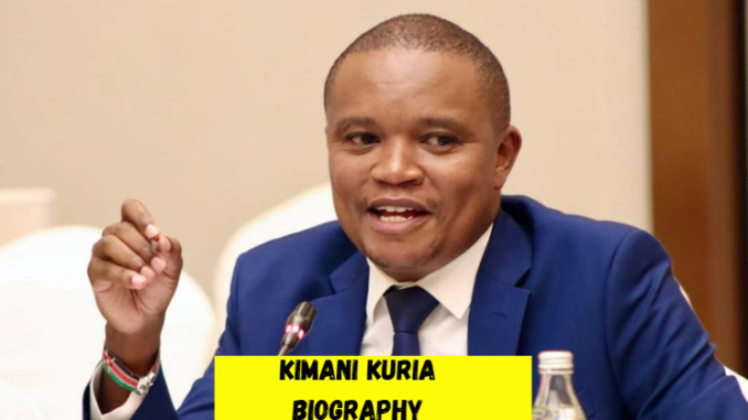 kimani kuria biography